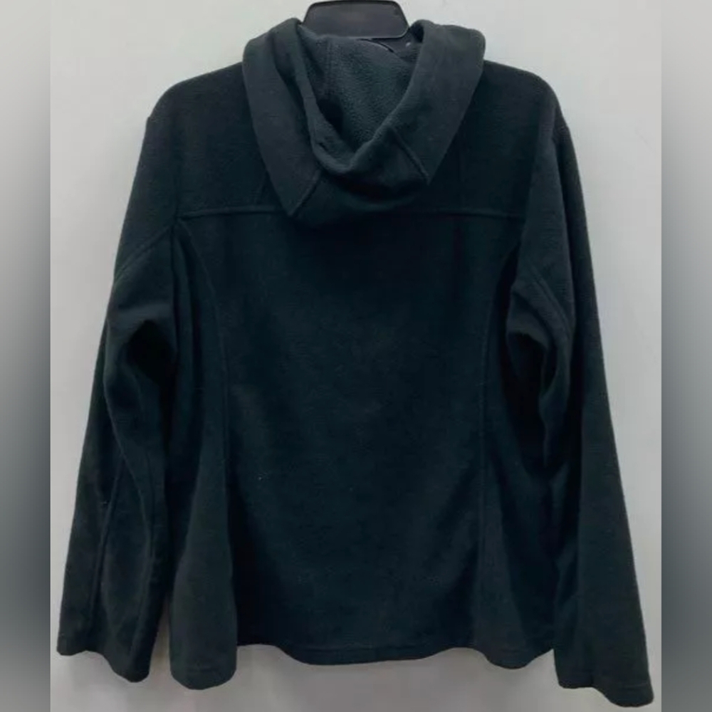 Columbia Hooded Fleece Zip-Up Jacket Size XL Used MSRP $60 - Picture 3 of 8